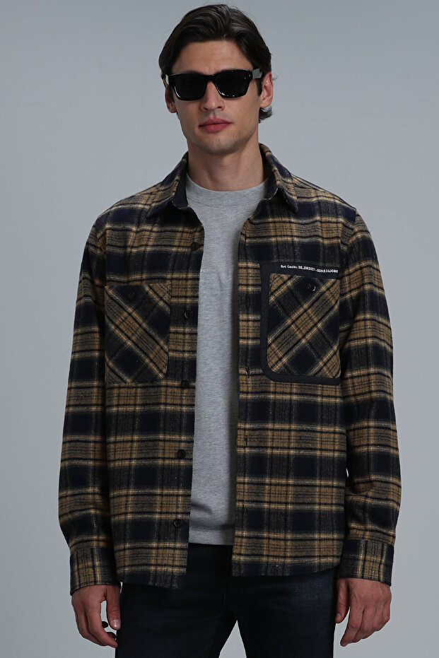 Hammer Erkek Basic Gömlek Regular Fit Lacivert - 5