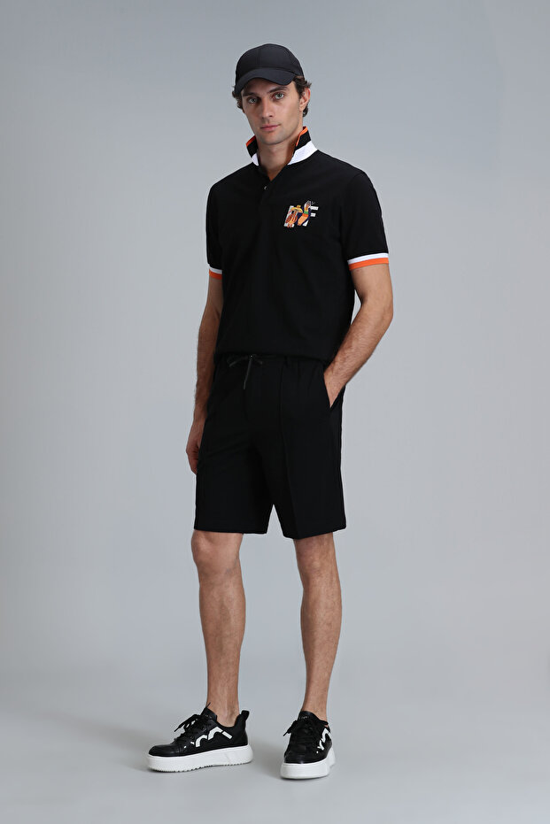 Ruby Smart Erkek Polo Tişört Siyah - 4