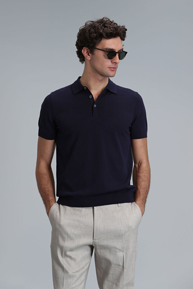 Pulover pentru bărbați Pulls, bleumarin - 3