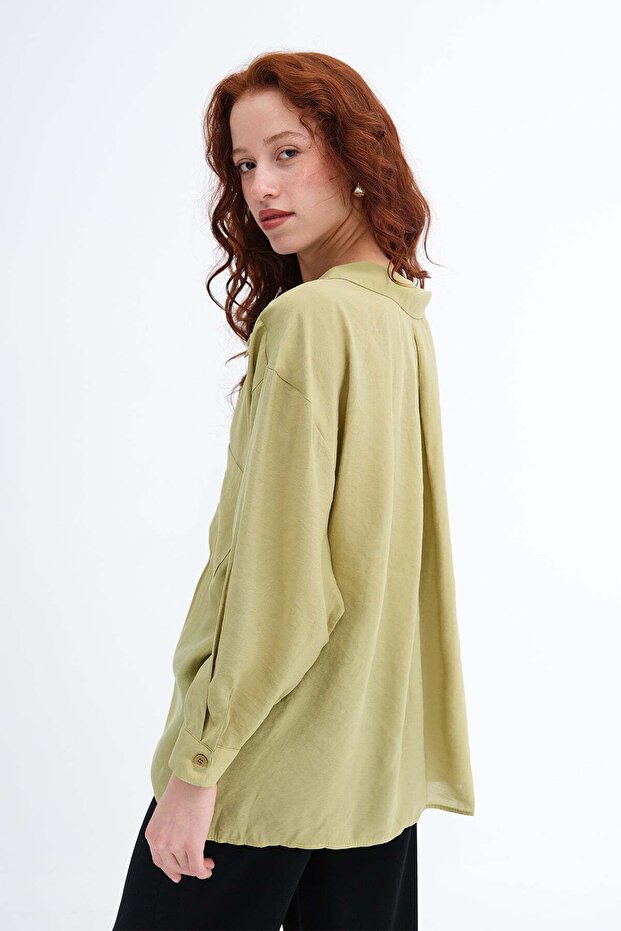 Oversize Basic Gömlek G4612-Z2 - 6