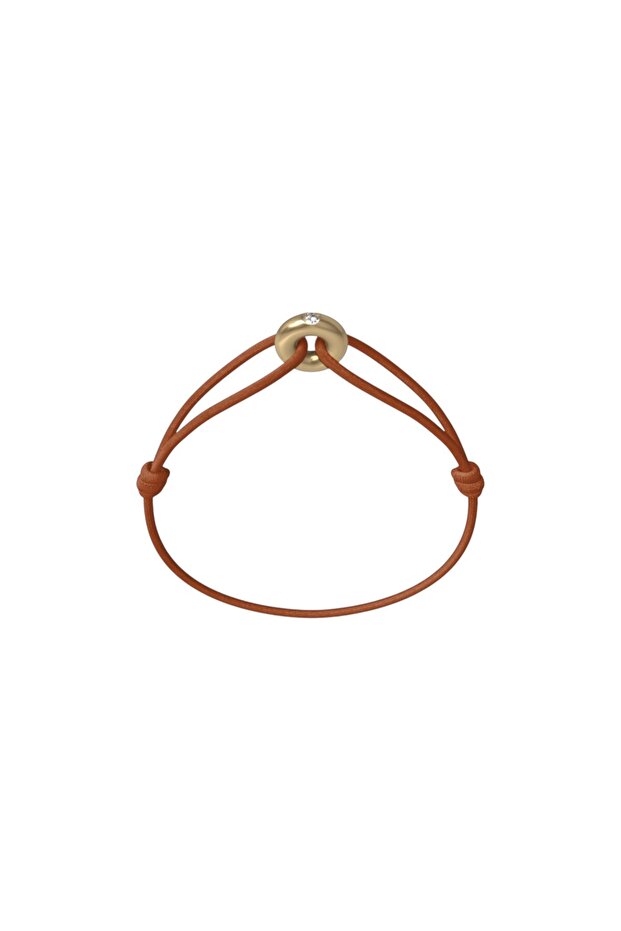 Mini Golden Soho Diamond Cord Bracelet