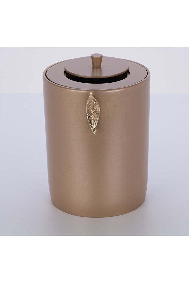 Leaf Çöp Kovası Vizon Altın - 2