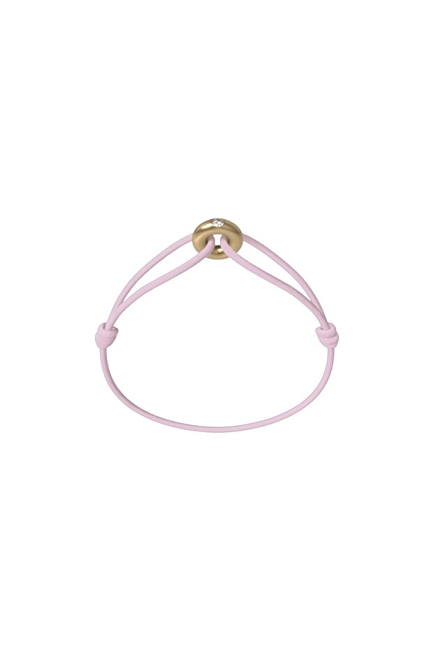 Mini Golden Soho Diamond Cord Bracelet