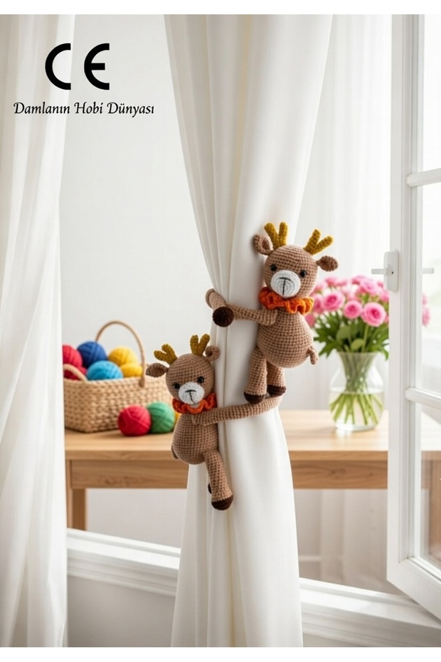 GEYİK 2Lİ PERDE TUTUCU - 1