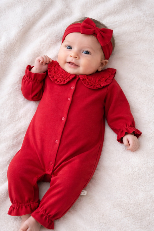 Daisies Baby Girl 3-Piece Hospital Discharge Set – Blanket, Romper, Hat