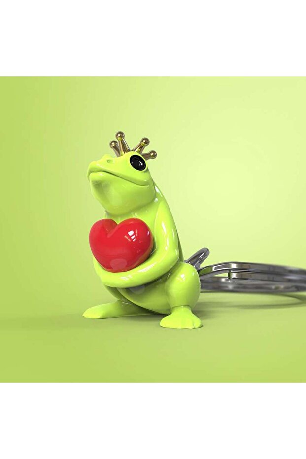 Metalmorphose Frog Prince Keychain - 2