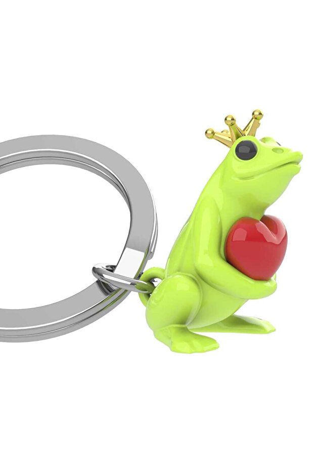 Metalmorphose Frog Prince Keychain - 3