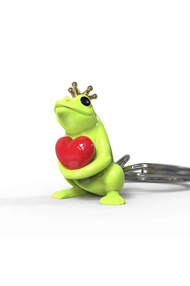 Metalmorphose Frog Prince Keychain - 1