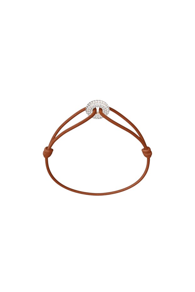 Mini Rose Soho Pavé Cord Bracelet