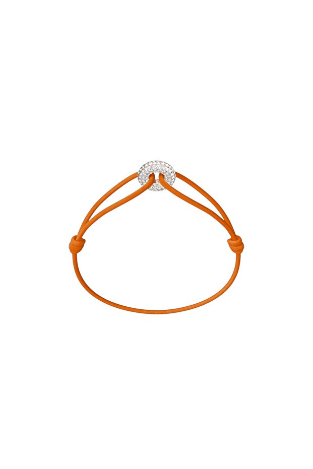 Mini Rose Soho Pavé Cord Bracelet