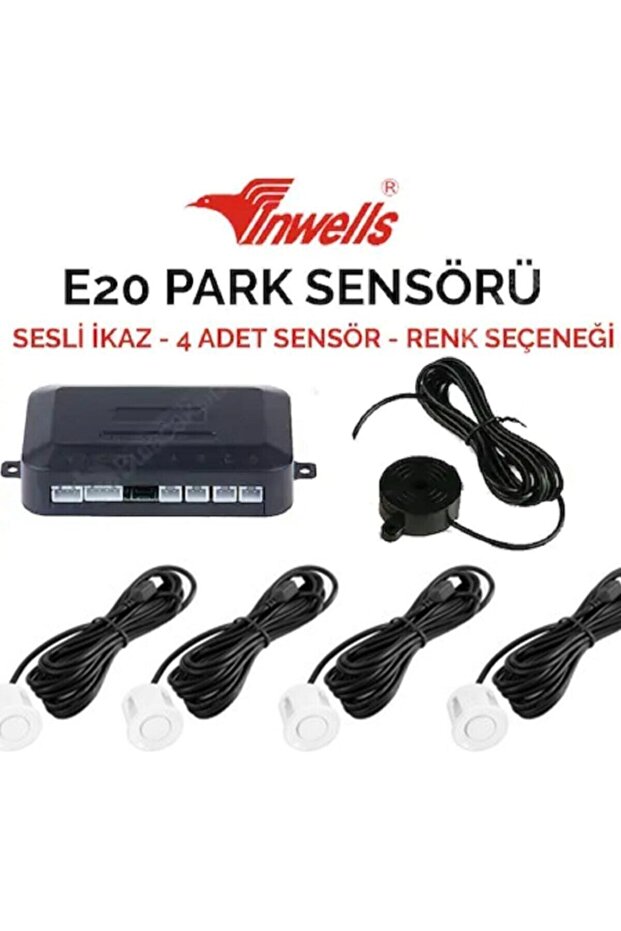 Sesli Park Sensörü Gri