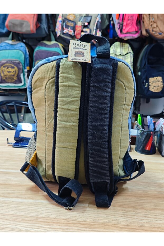 NEW PATCHWORK RENKLİ Sırt Çantası - 4