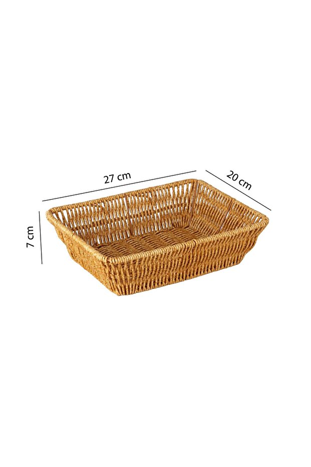 Rectangular Rattan Mini Bread Basket - Bb6061 - 5
