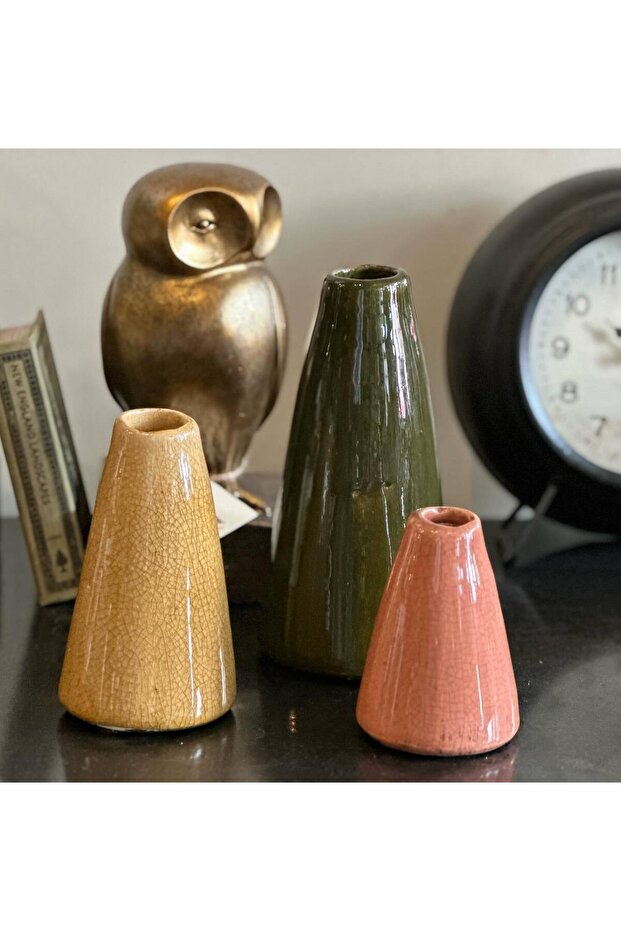 3'lü Set Vazolar - 6