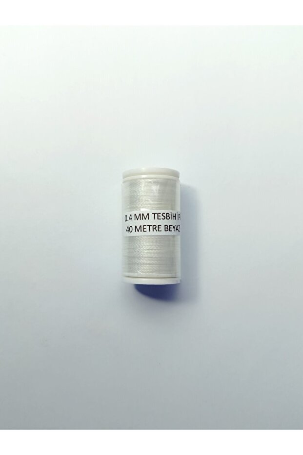 40 Meters White Color 0.4 Mm Rosary Thread