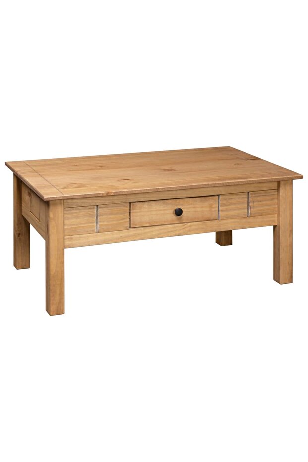 Coffee table, 100x60x45 cm, solid pine wood, Panama range - 4