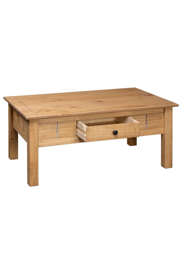 Coffee table, 100x60x45 cm, solid pine wood, Panama range - 6