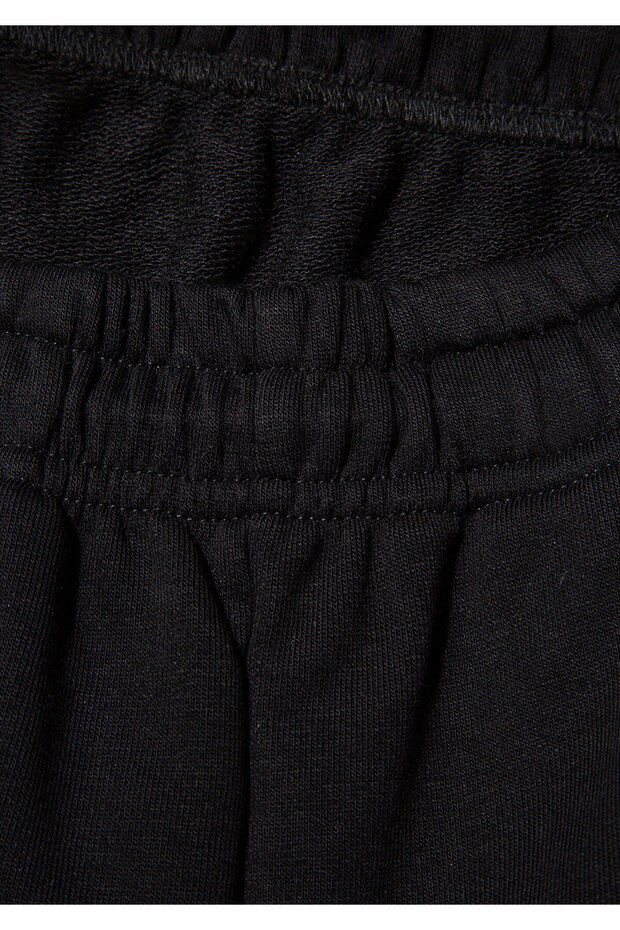 Siyah Basic Eşofman Altı 1600823-900 - 7