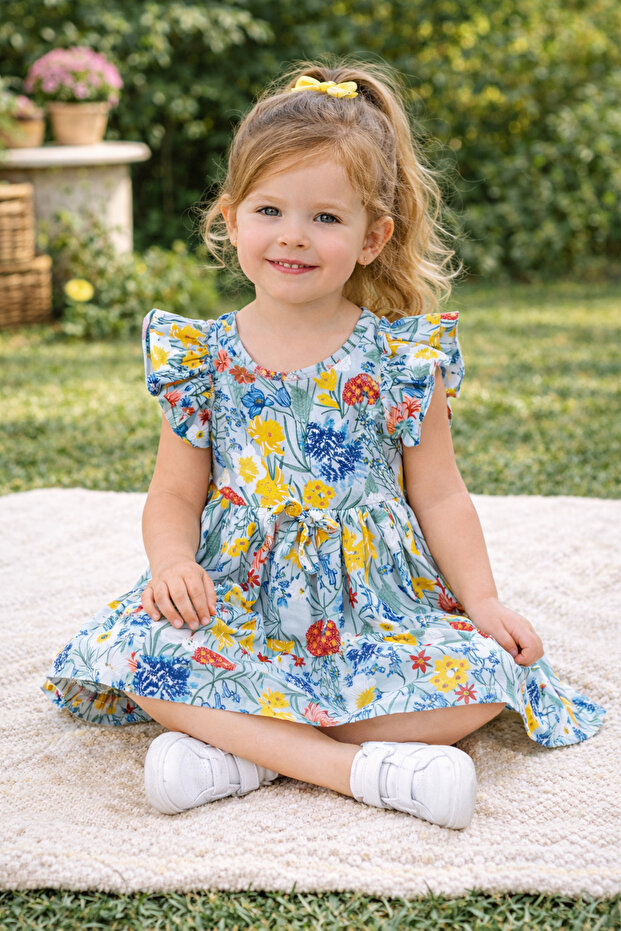 Mixed Floral Dress