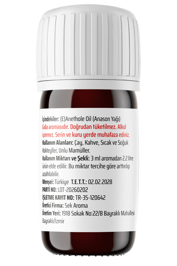 Özel Kristalize Saf Anason Yağı 15 ML (5 LİTREYE UYUMLU) - 3