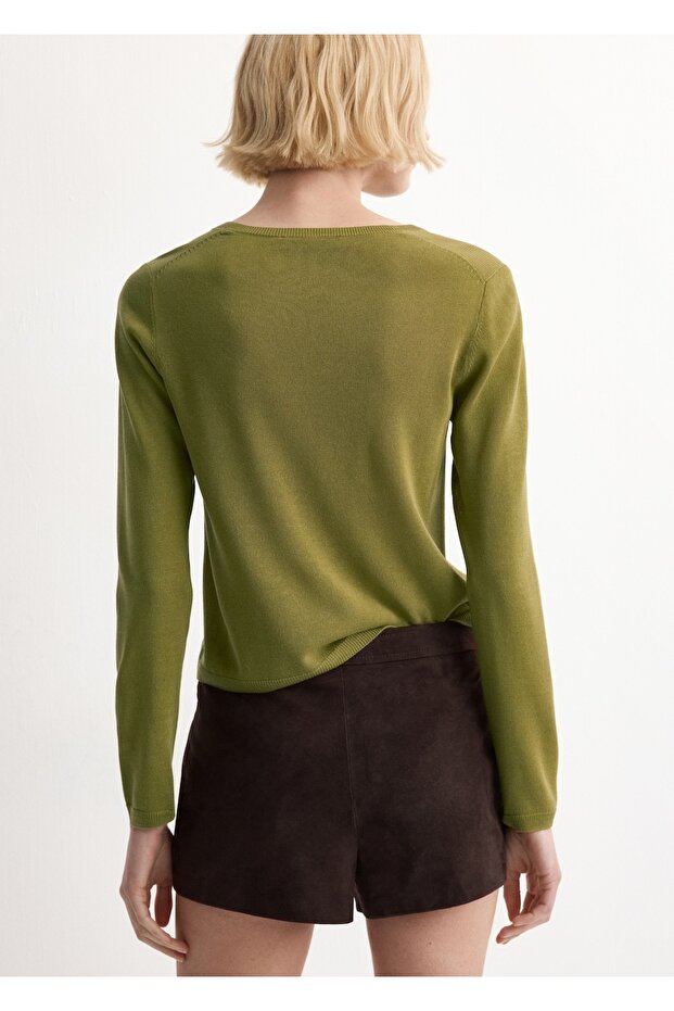 Uzun kollu triko kazak - 4