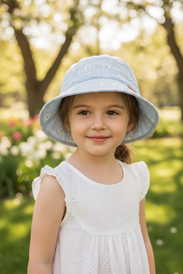 Kitti 4-8 Years Old Baby Girl & Child Summer Sombrero Hat