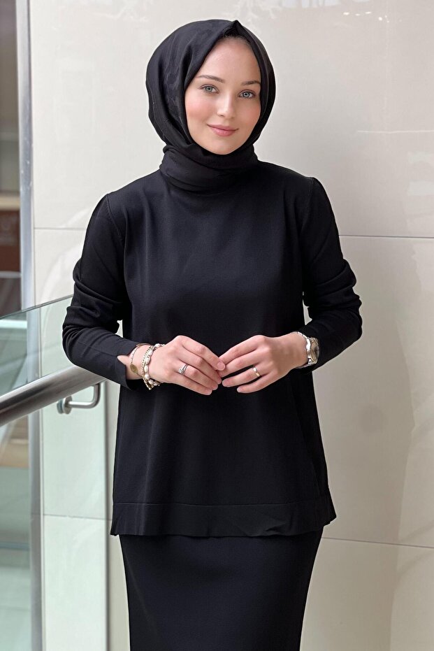 Reglan Kol Merserize Tunik - 1