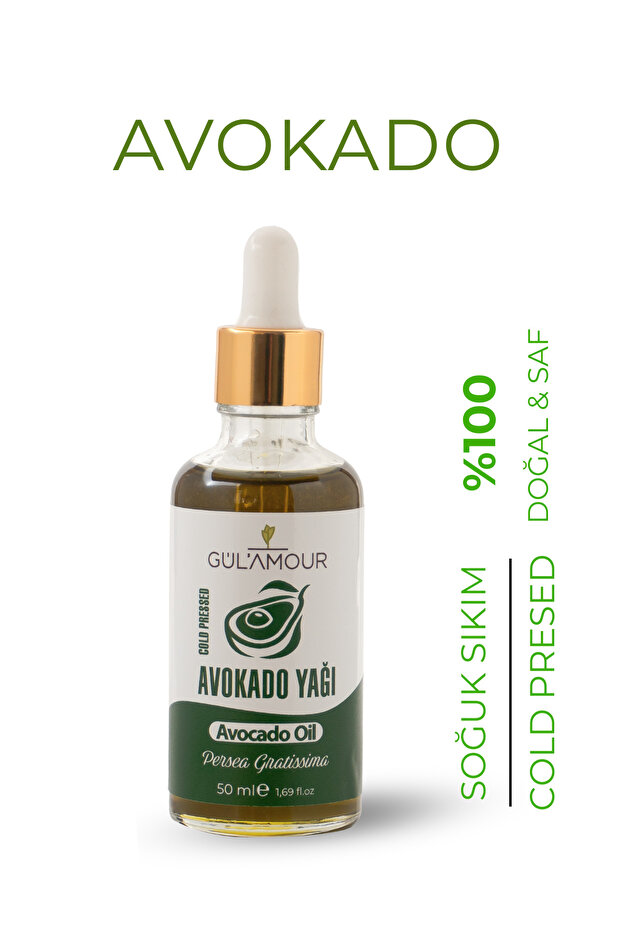 100% Natural-Pure-Additive-Free Avocado Oil 50ml