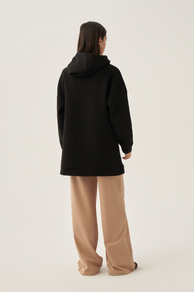 Kapüşonlu Sweatshirt - 4