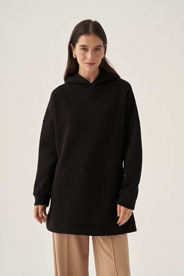 Kapüşonlu Sweatshirt - 2