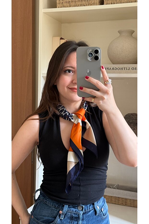 Crocisson Fular(70x70) - 6