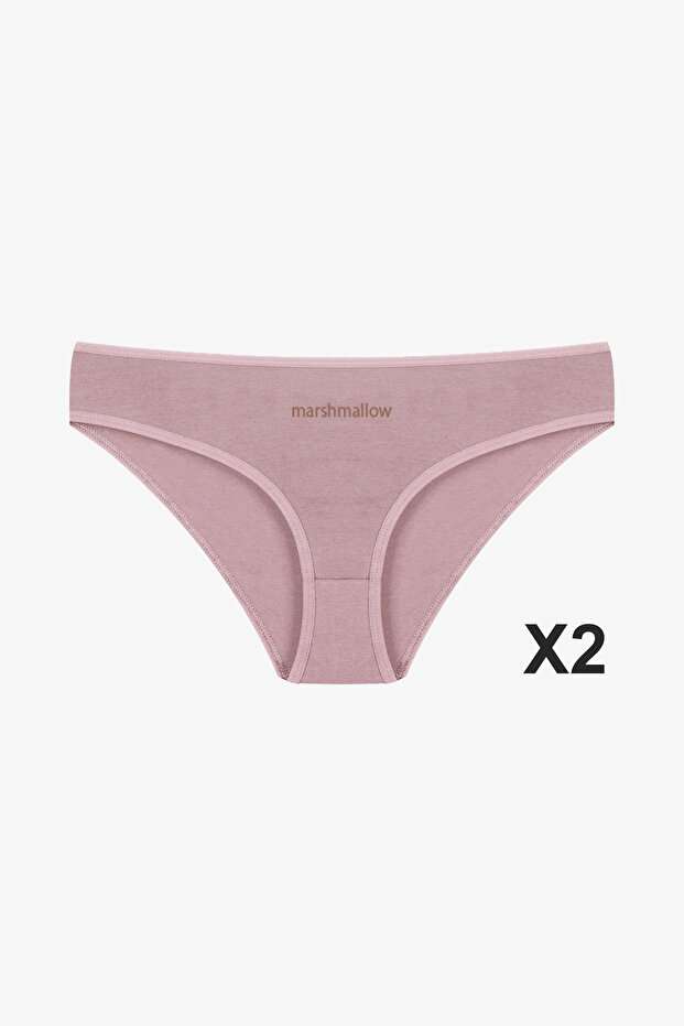 Kadın 3'lü Pamuklu Basic Külot - 4