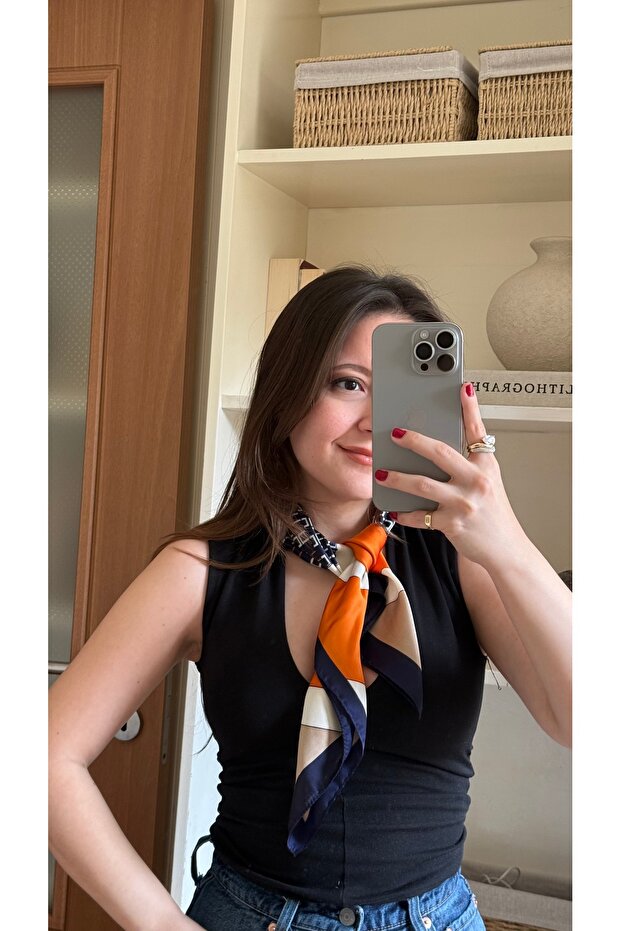 Crocisson Fular(70x70) - 4