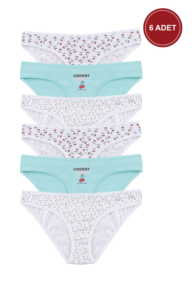 Kadın Pamuklu Basic Külot - 1