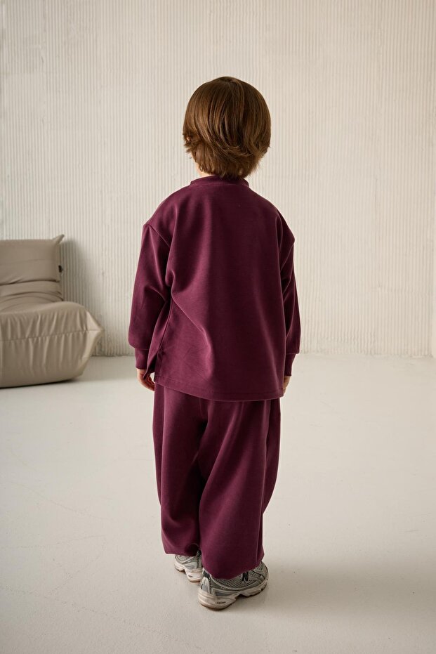 Basic Takım Kids Mürdüm - 3