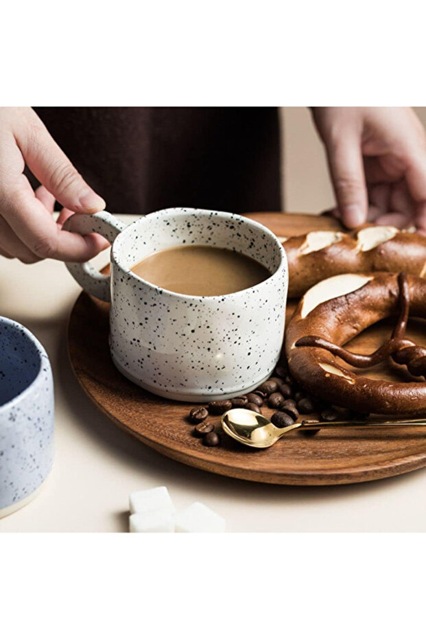 Ceramic Mug - White from Jar - 3