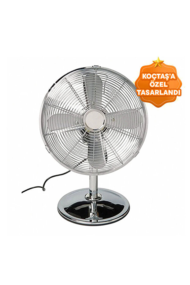 Krom Masa Vantilatörü 30 cm - 1