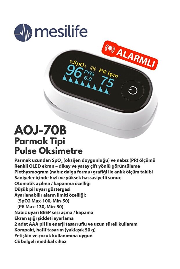 AOJ-70B Pulse oksimetre - 4