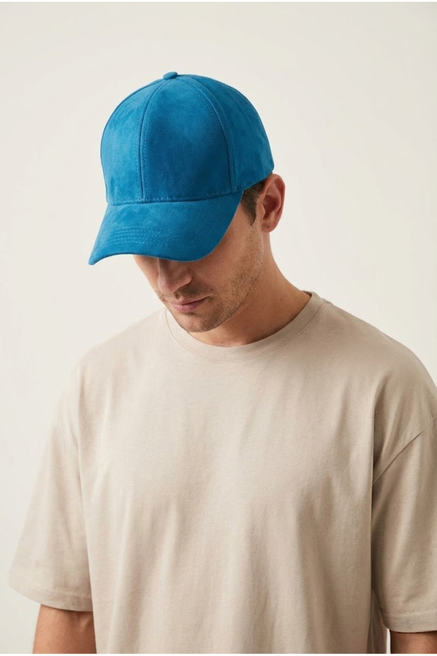 قبعة من جلد الغزال الحقيقي - 4