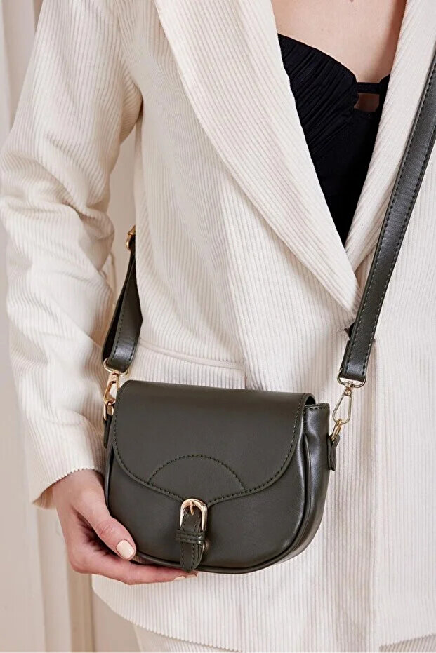 Women's Brown Mini Crossbody Shoulder Bag 3011