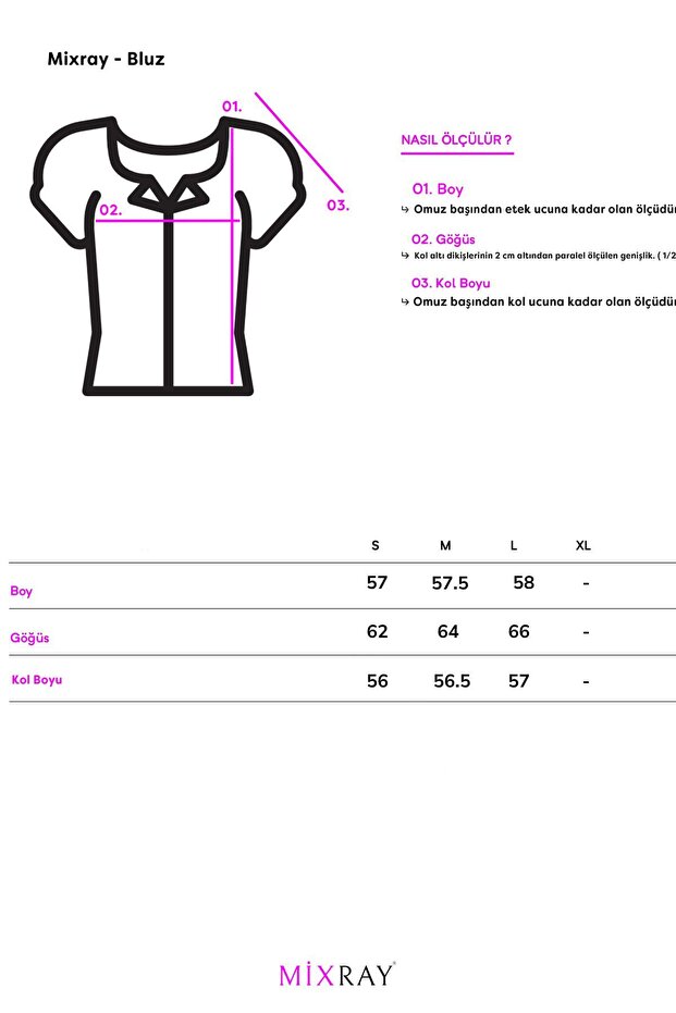 Mixray button muslin blouse - 6