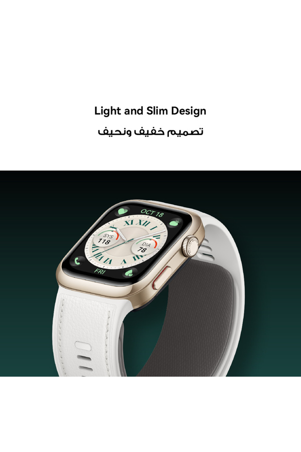 ساعة WATCH D2 الذكية، شاشة لمس AMOLED مقاس 1.82 بوصة، وظيفة NFC، متوافقة مع نظامي iOS وAndroid. - 4