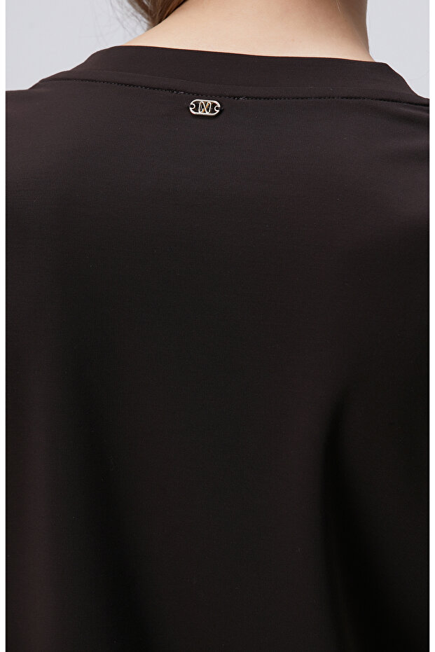 Siyah Basic T-shirt - 6