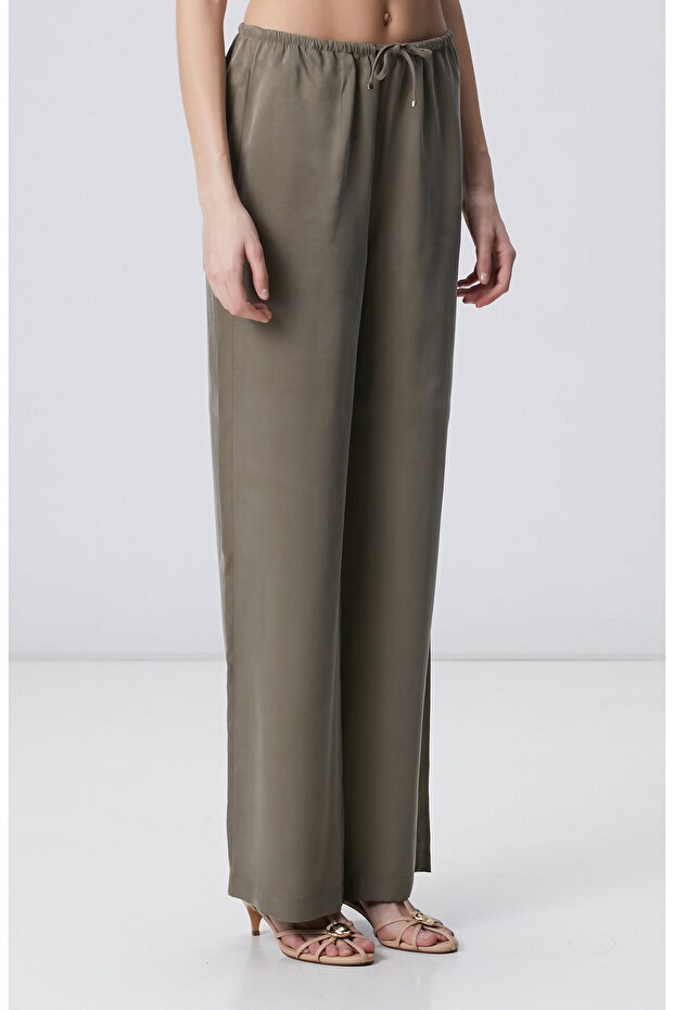 Haki Cupro Pantolon - 3