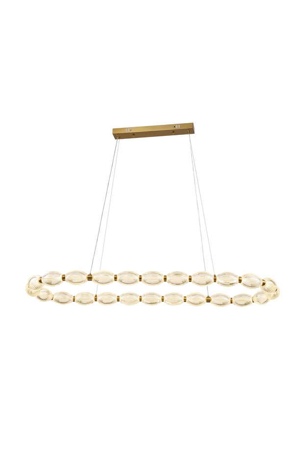 Aspen Sıralı Eskitme Sarkıt Led Avize - 4