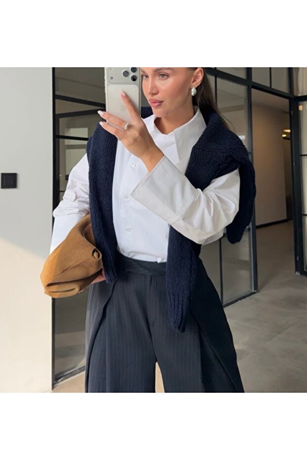 Reglan Poplin Gömlek - 3