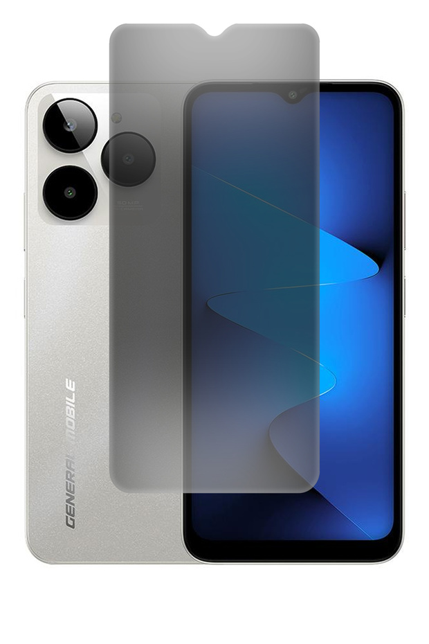 واقي شاشة General Mobile Era 30 Pro DUAL Mat Privacy Hayalet Nano مرن غير قابل للكسر
