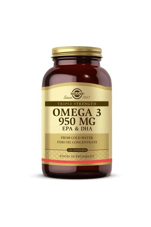 Omega 3 950 Mg 100 Softgels Fish Oil