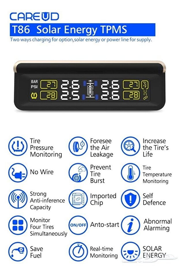 مستشعر إلكتروني للإطارات (CAREUD). - 4