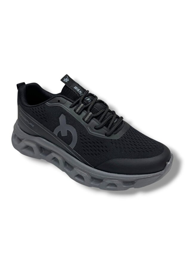 4343-26 Anorak Lace-Up Men's Sneaker Black Smoked